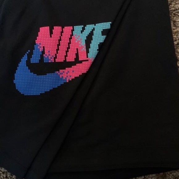 Soldother/site Nike leggings multicolored logo NWT - Picture 2 of 2